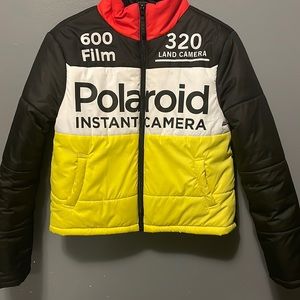 Polaroid cropped jacket